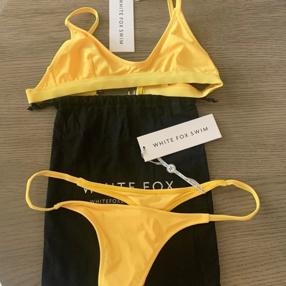 White Fox bathing suit